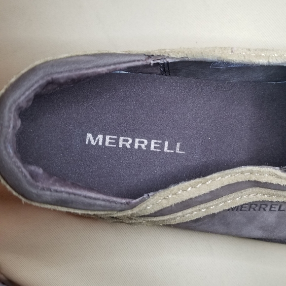 NWOT Merrell willow chocolate suede slip ons - Picture 7 of 9
